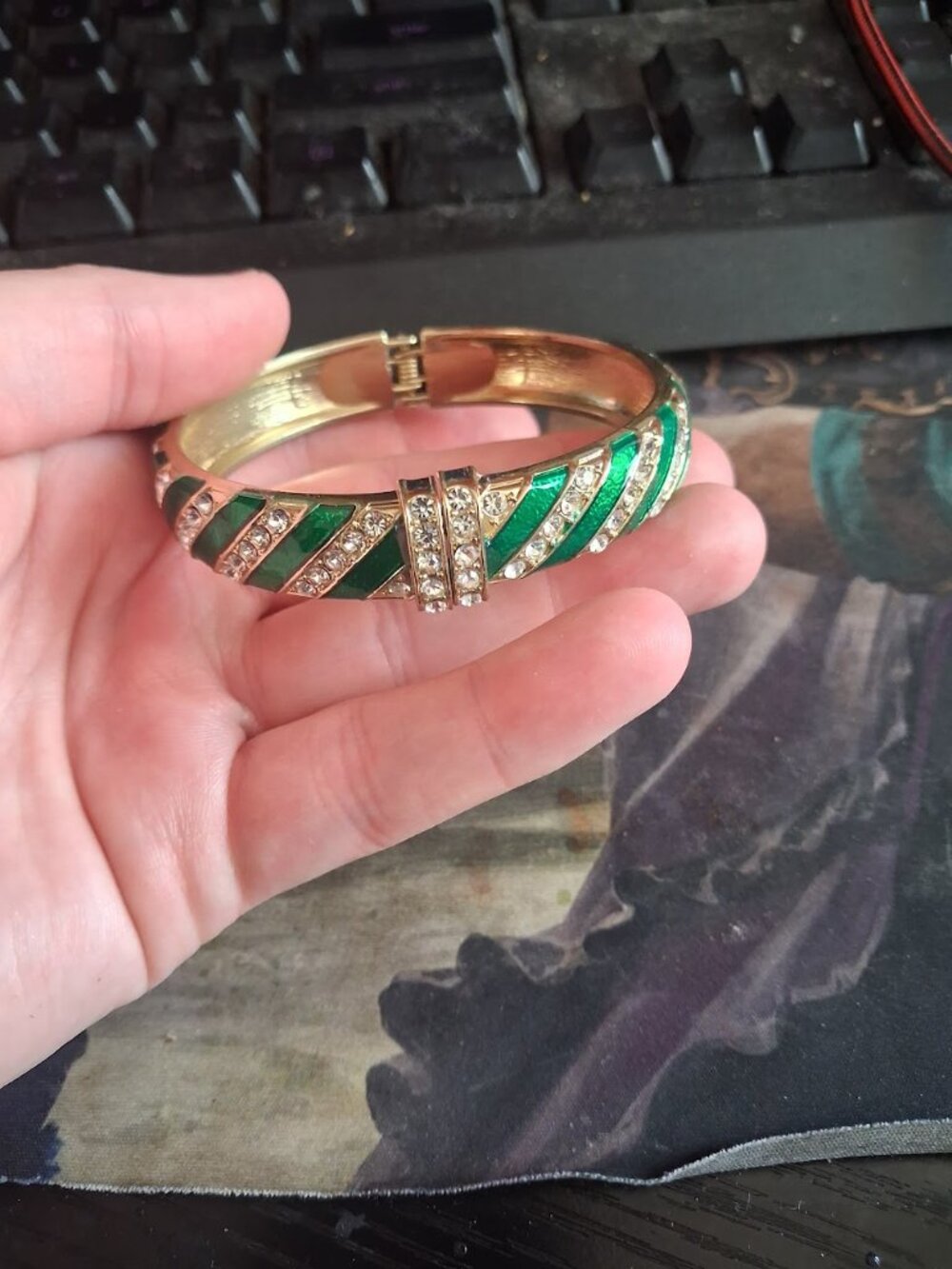 Openable bangle bracelet - Picture 3 of 5